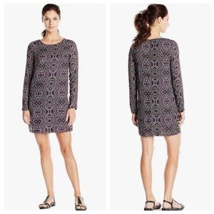PrAna NWT CeCe Medallion Print Fully Lined Long Sleeve Dress Size S
